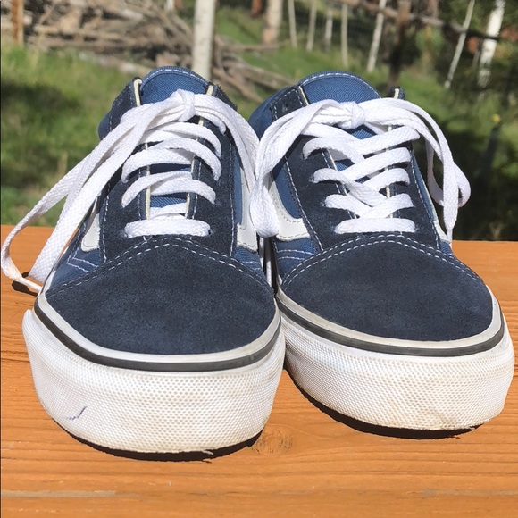 size 2 blue vans